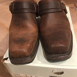 Frye mule clog